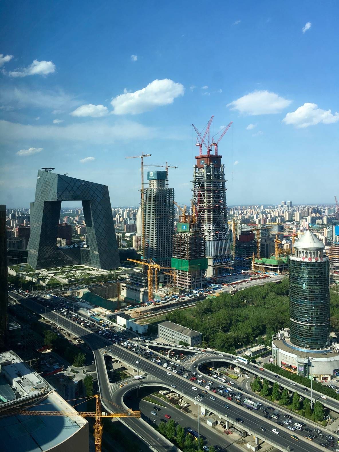 Central Business District Beijing with China Tower site 2016 Christoph Hoch