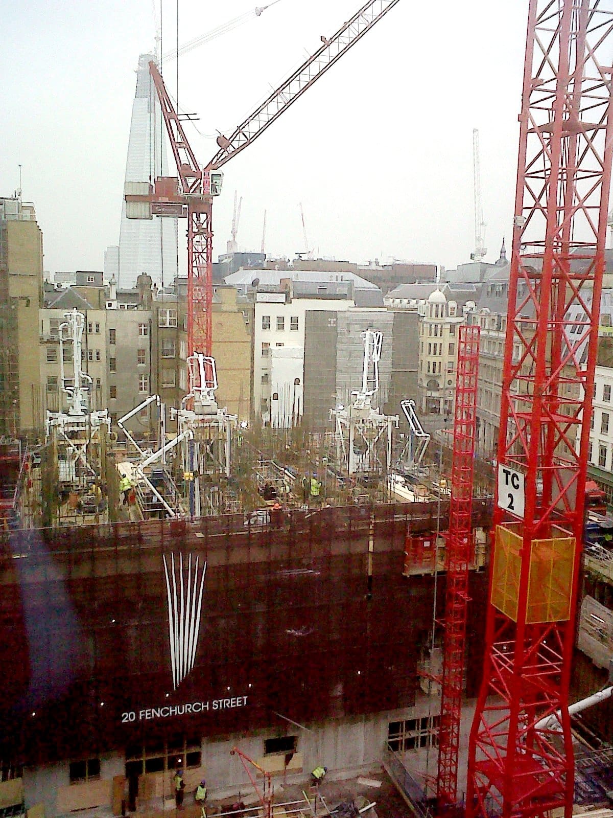 Construction at Fenchurch Street 2013 Stephan Laemmle