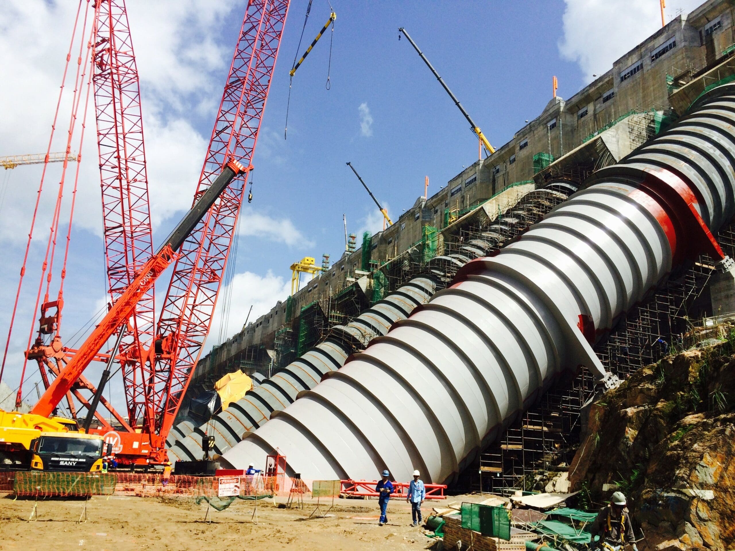 HPP Belo Monte – Penstock View by Lucas Lopes – Princeton New Jersey, USA s